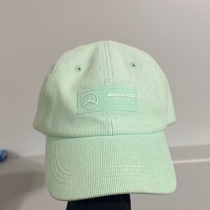 Mercedes AMG Petronas Mint Green Corduroy Baseball Cap